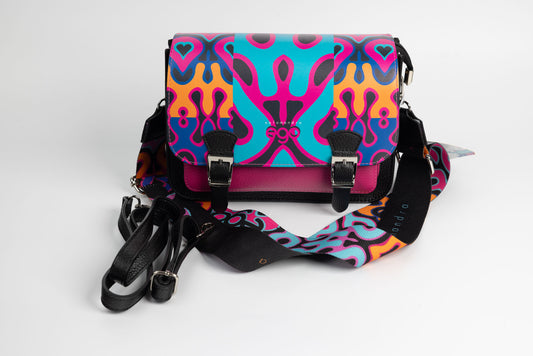 Women's bag made of eco-leather EGO 0238 N Cyclamen