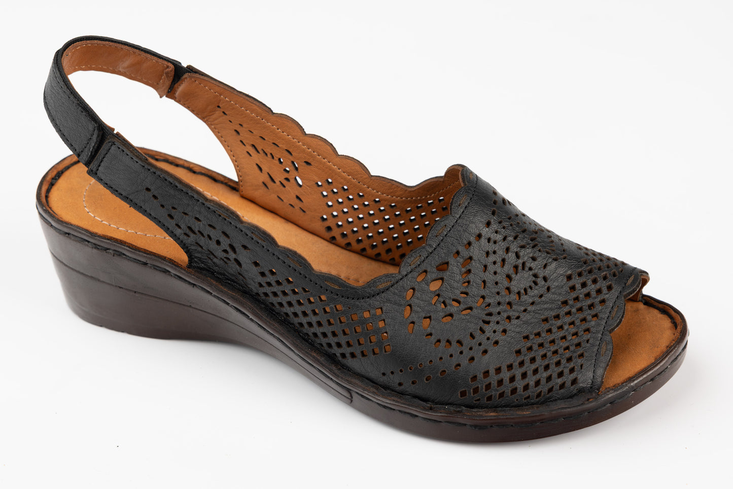 Women's genuine leather sandals LSD 6150 N