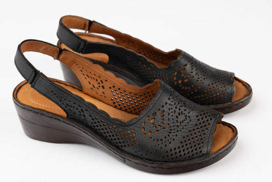 Women's genuine leather sandals LSD 6150 N