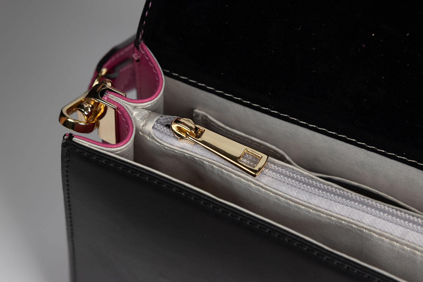 Women's bag made of eco-leather EGO 0114 Cyclamen