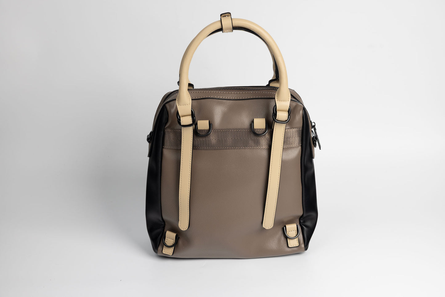 Women's bag made of eco-leather EGO 0007 N Beige mink