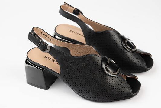 Sandale dama elegante piele naturala BETINA 3572 N
