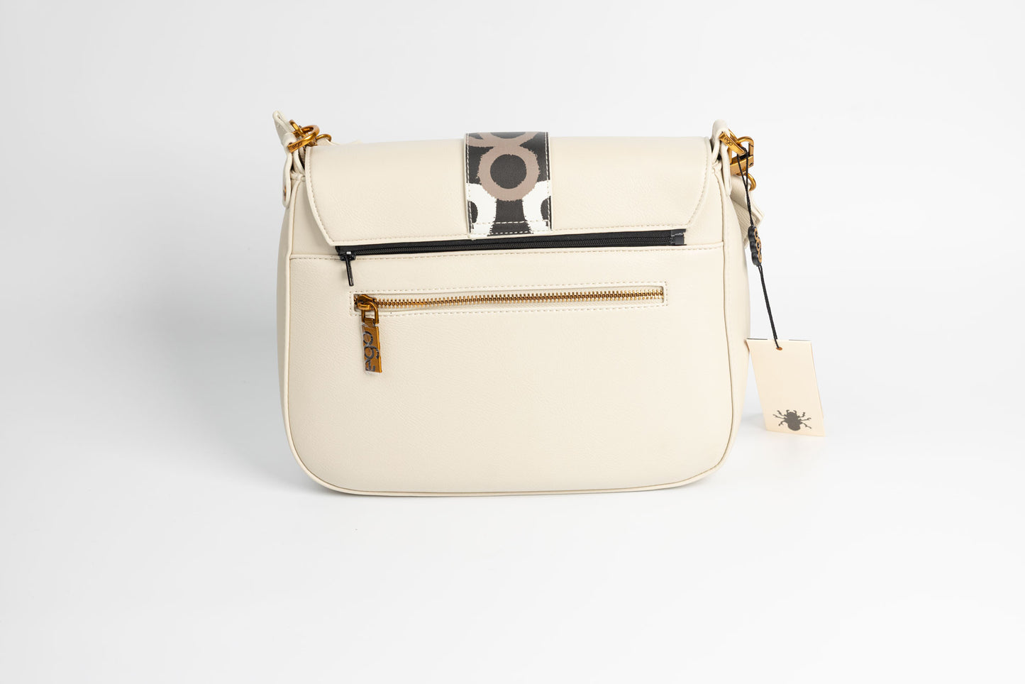 Women's bag made of eco-leather EGO 0028 Beige