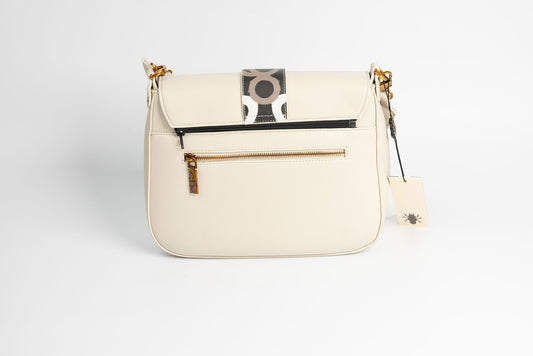 Women's bag made of eco-leather EGO 0028 Beige