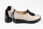 Pantofi dama piele naturală BETINA 6504 Taupe