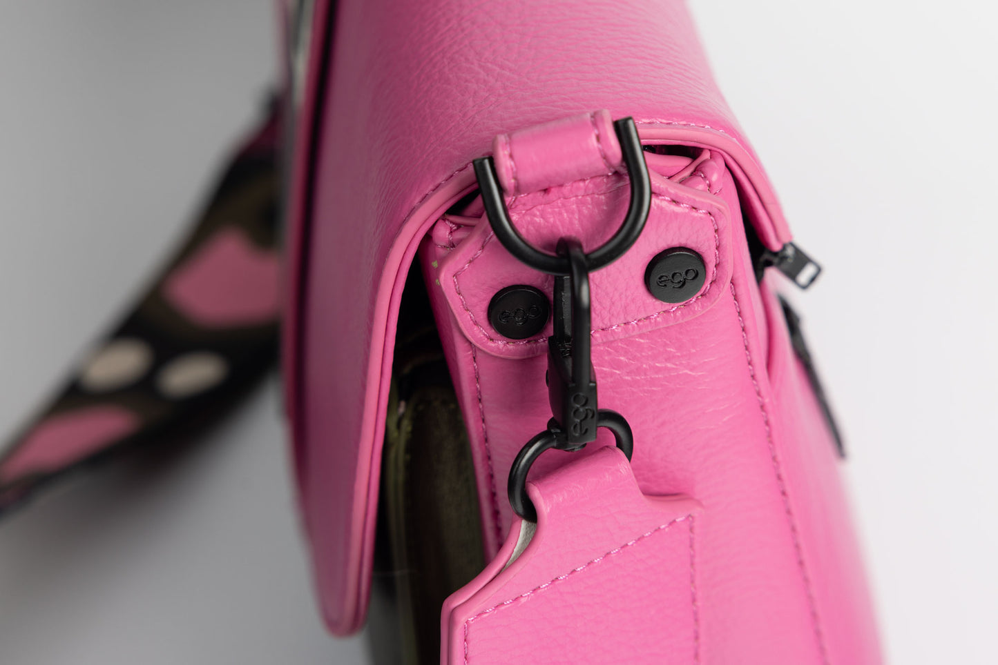 Women's bag made of eco-leather EGO 0028 Cyclamen