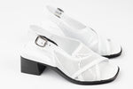 Sandale dama piele naturală LSD 1021 Alb