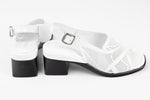 Sandale dama piele naturală LSD 1021 Alb