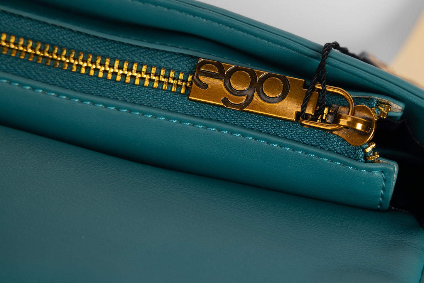 Women's eco-leather purse EGO 050024 Turquoise