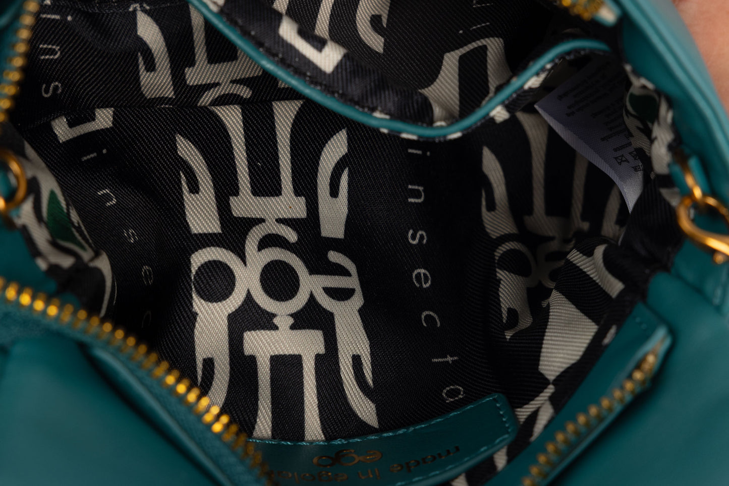 Women's eco-leather purse EGO 050024 Turquoise