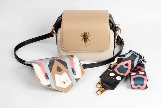 Women's eco-leather purse EGO 0029 N Beige