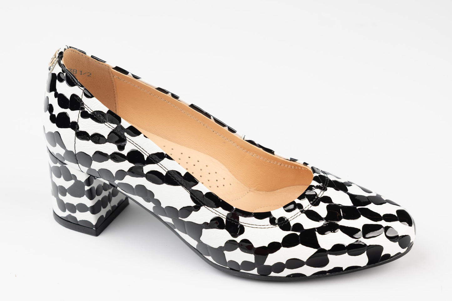 Women's genuine leather shoes PULSO 1162 N white XXL