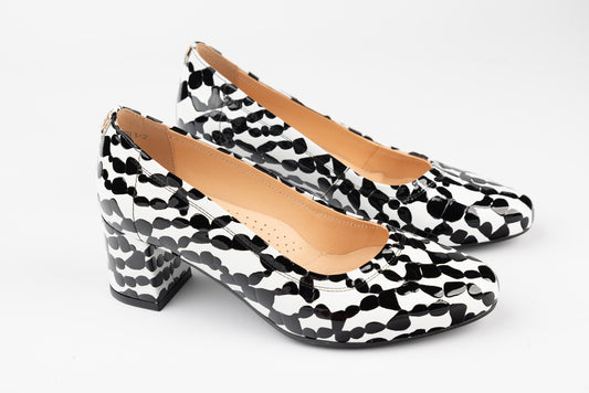Pantofi dama piele naturală PULSO 1162 N alb XXL