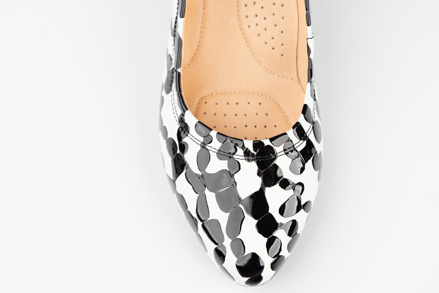 Women's genuine leather shoes PULSO 1162 N white XXL