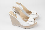 Sandale dama piele naturală LSD 224 Alb