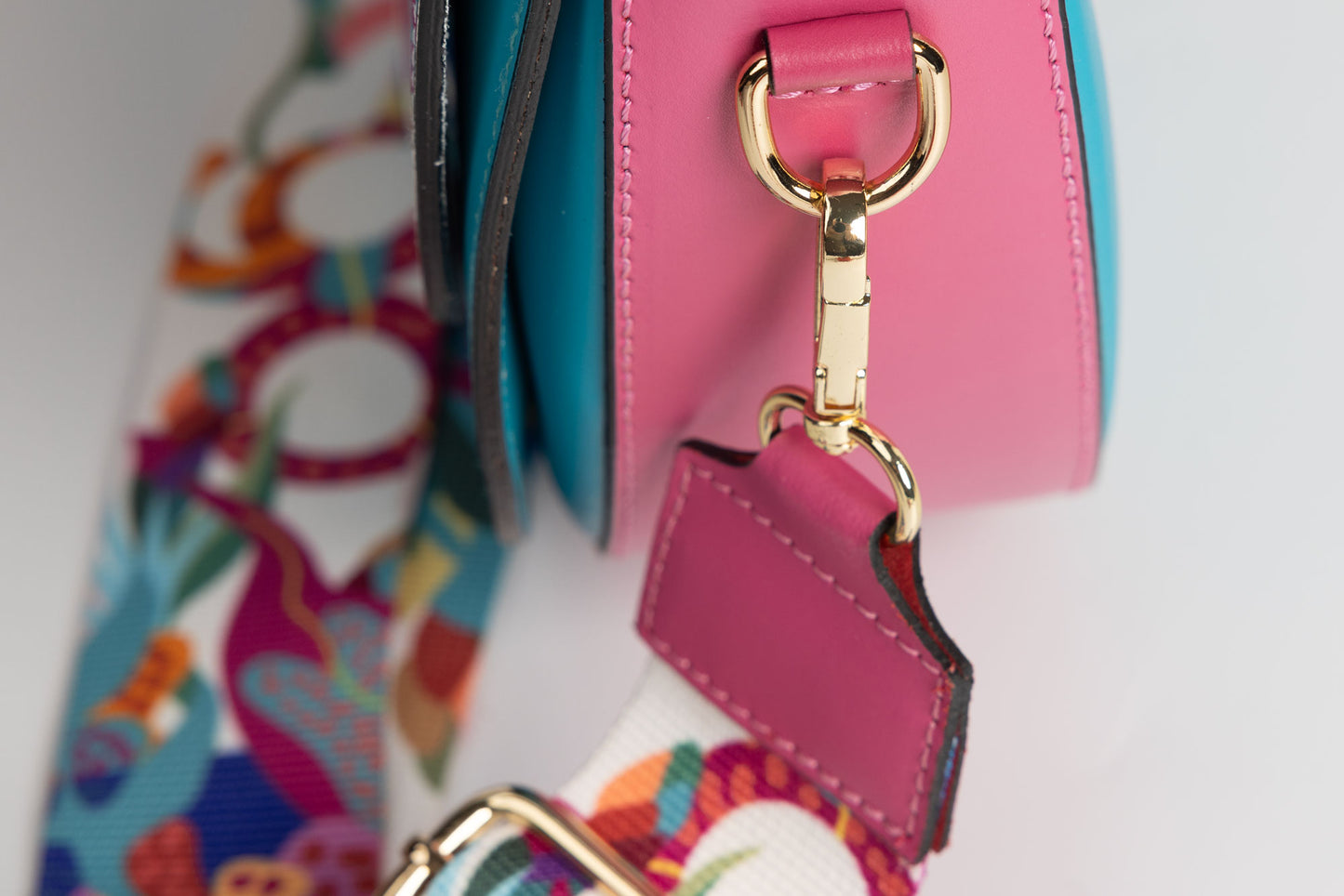 Women's genuine leather bag EGO 0194 Cyclamen