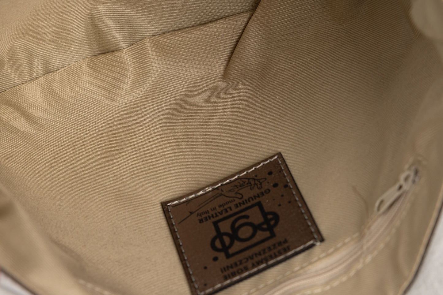 Women's genuine leather bag EGO 0194 White