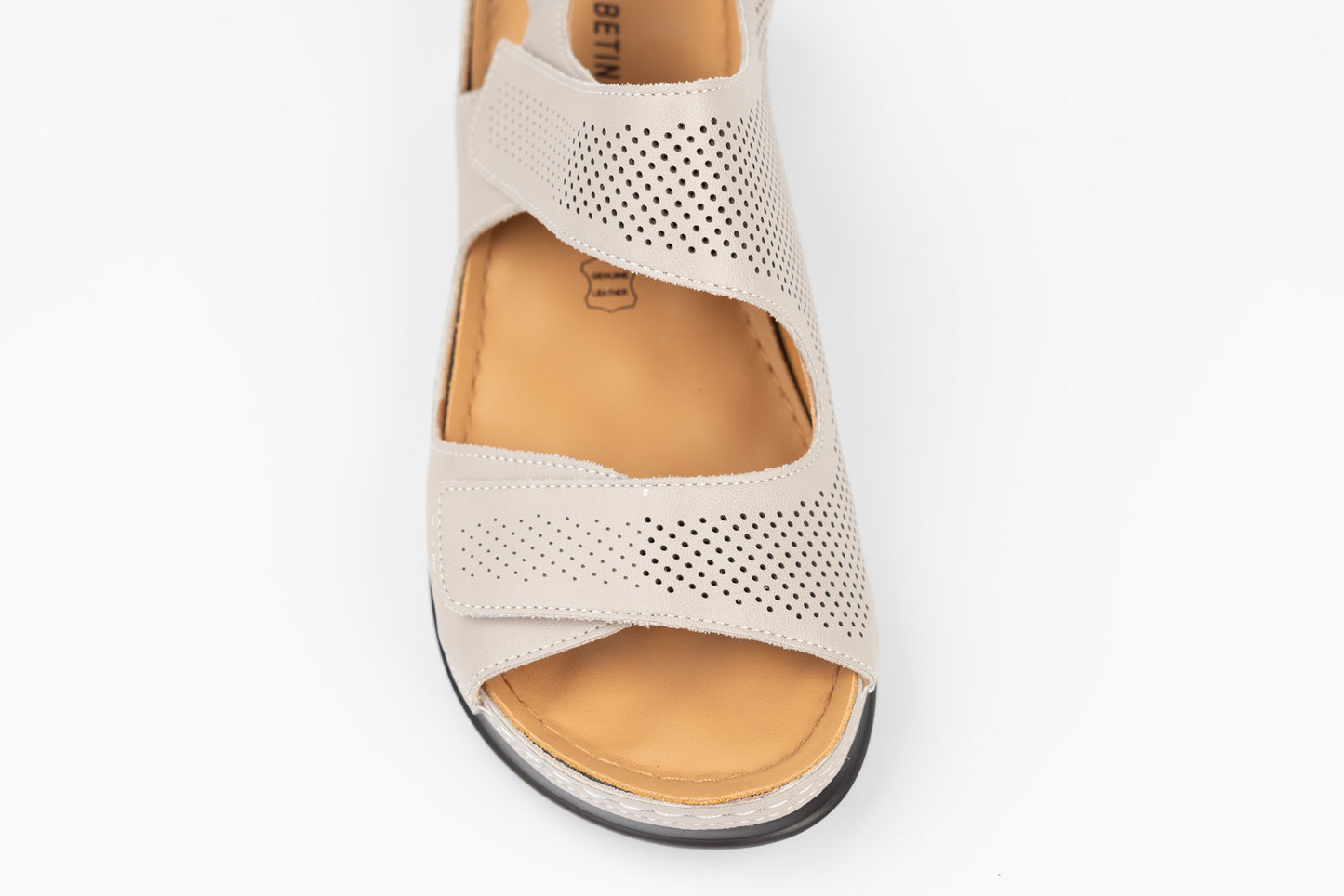 Women's genuine leather sandals BETINA 25800 Mink