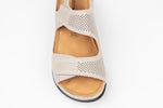 Sandale dama piele naturală BETINA 25800 Vizon