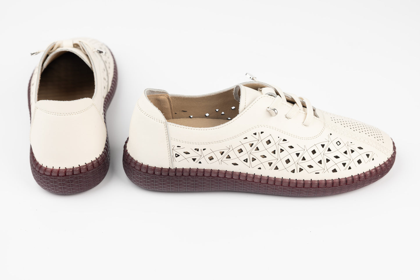 Pantofi dama piele naturală BETINA 20329 Bej