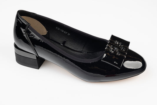 Pantofi dama piele naturală BETINA 25-108 N lac