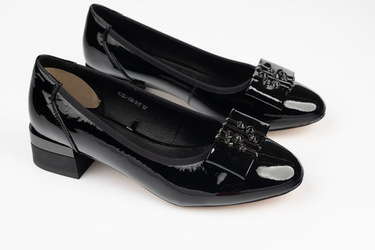 Pantofi dama piele naturală BETINA 25-108 N lac