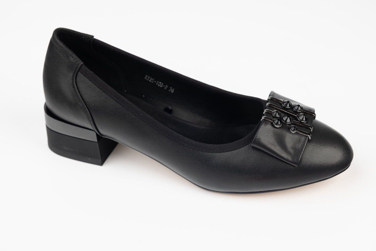 Pantofi dama piele naturală BETINA 25-108 N box