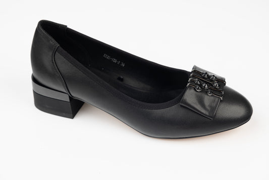 Pantofi dama piele naturală BETINA 25-108 N box