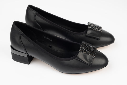Pantofi dama piele naturală BETINA 25-108 N box
