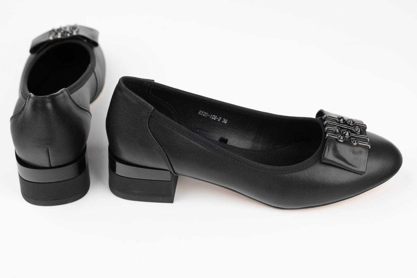 Pantofi dama piele naturală BETINA 25-108 N box
