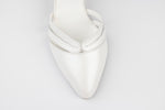 Pantofi dama decupati din piele naturala ANTONIO 34216 Alb