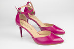 Pantofi dama piele naturală ANTONIO 9527 Fuxia box