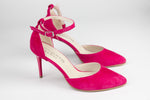 Pantofi dama piele naturală ANTONIO 9527 Fuxia ant