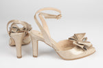 Pantofi dama piele naturală PERLA 3716 Auriu