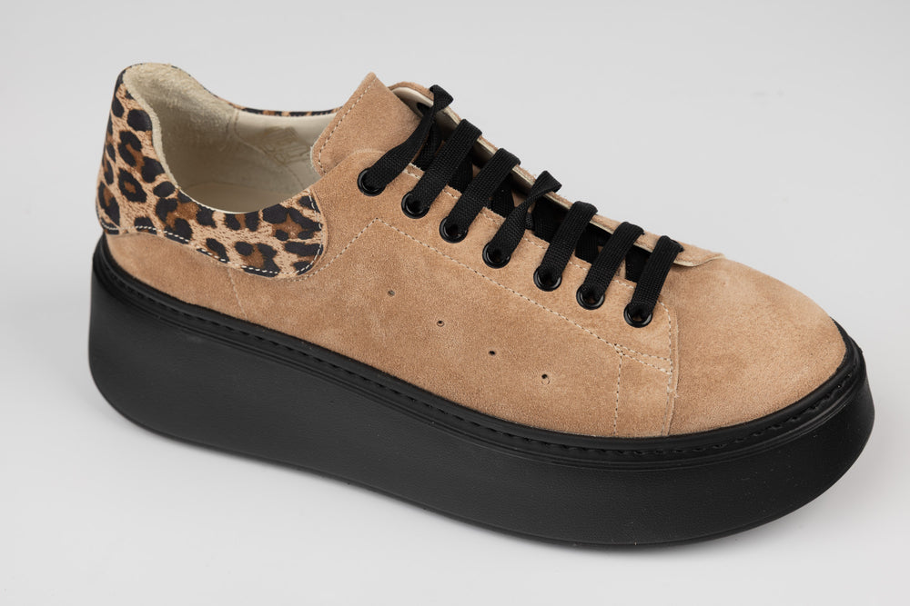 Pantofi damă casual piele naturală PERLA 3600-7 Bej