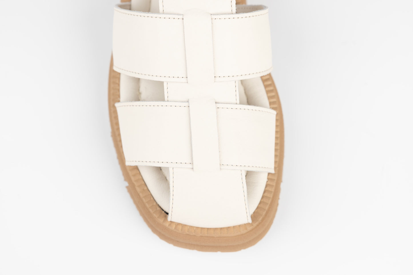 Women's genuine leather sandals DOGATI 065-752 Beige