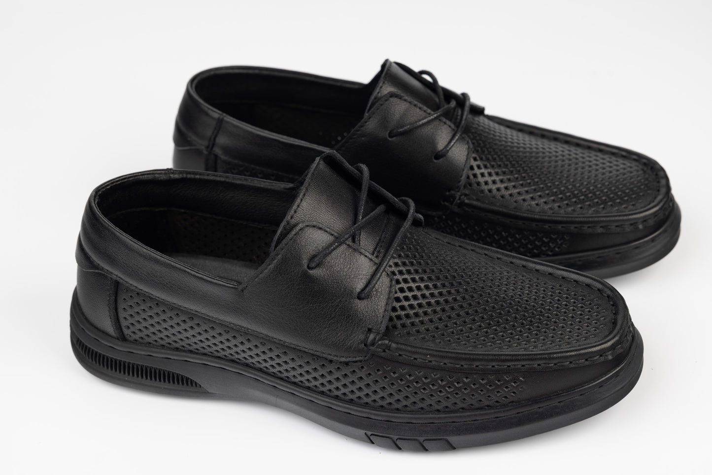 Men's shoes genuine leather MELS 71128 N