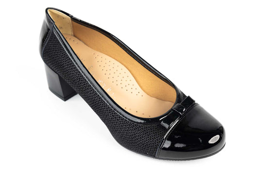 Pantofi dama piele naturală CONHPOL 818 NLV