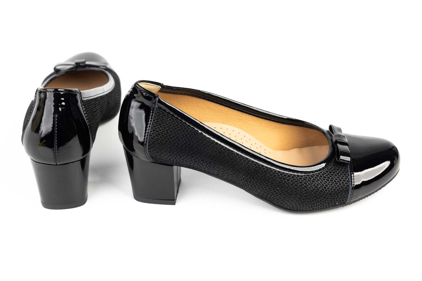 Pantofi dama piele naturală CONHPOL 818 NLV