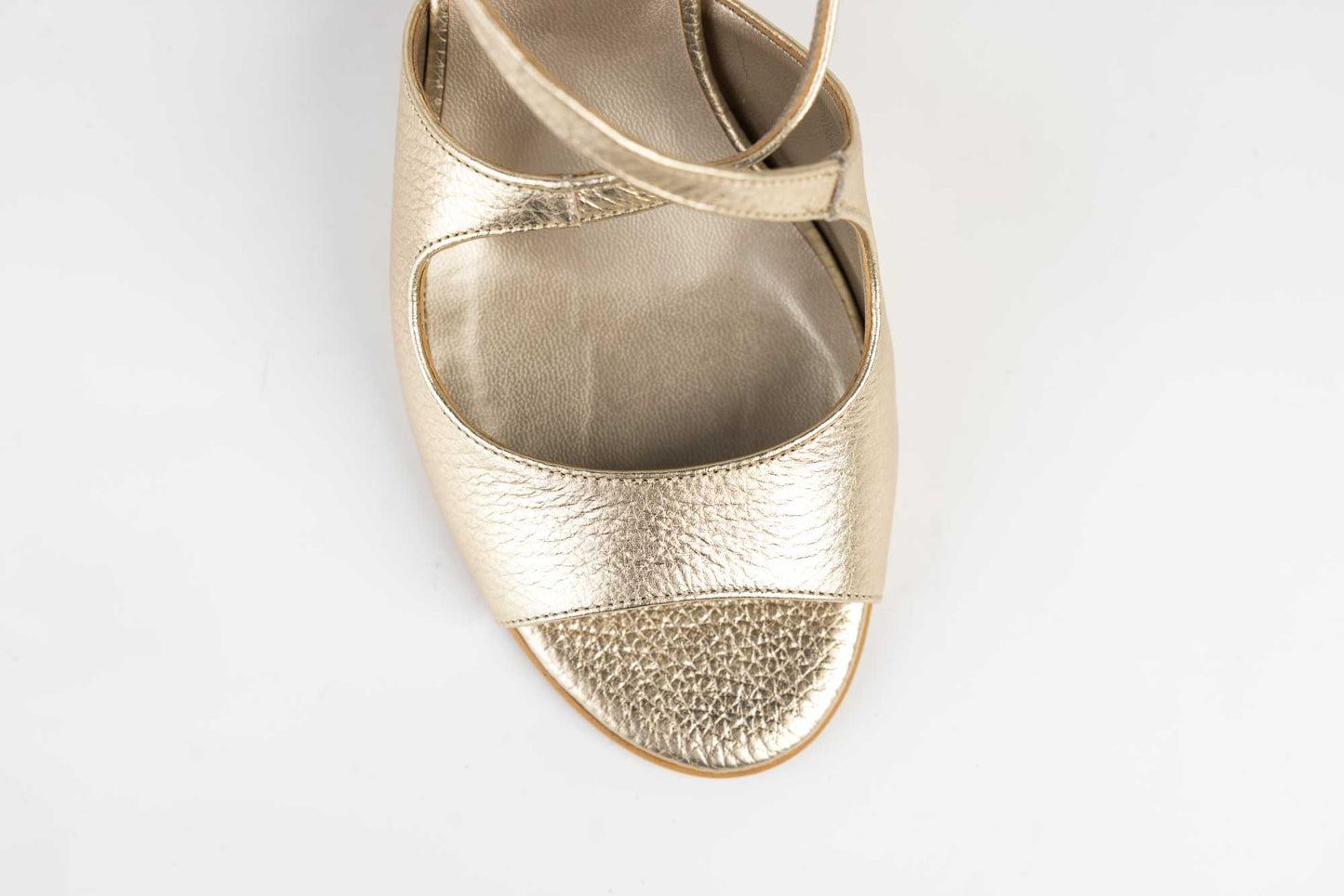 Sandale dama piele naturală ANTONIO 14282 Auriu