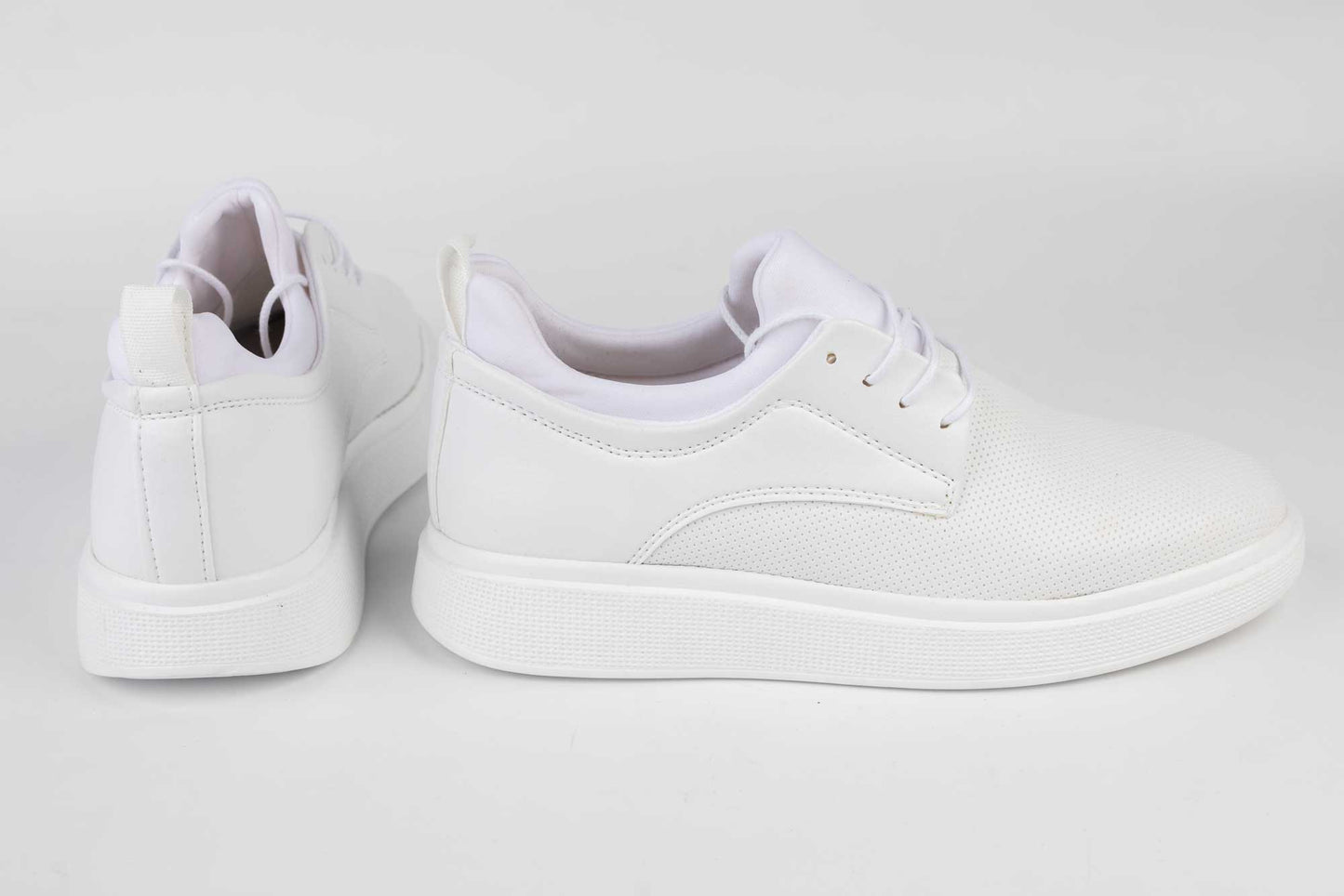 Pantofi barbati casual din piele ecologică CONTEINER SPORT 978 ALB