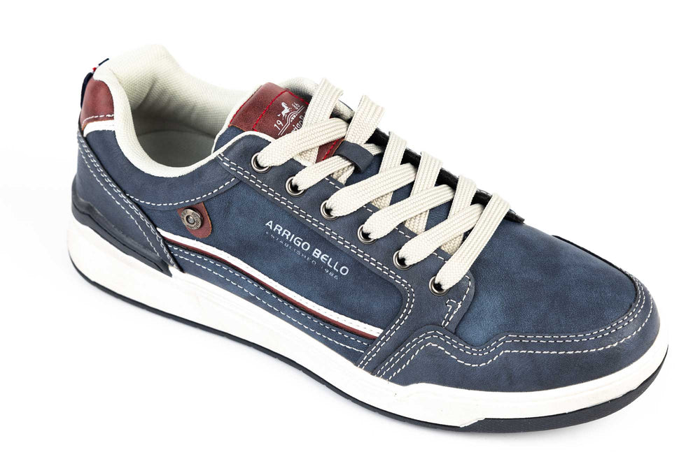 Pantofi barbati piele eco  ARRIGO BELLO  3514 Bleu