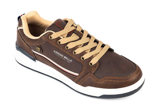Pantofi barbati piele eco  ARRIGO BELLO  3514 Maro