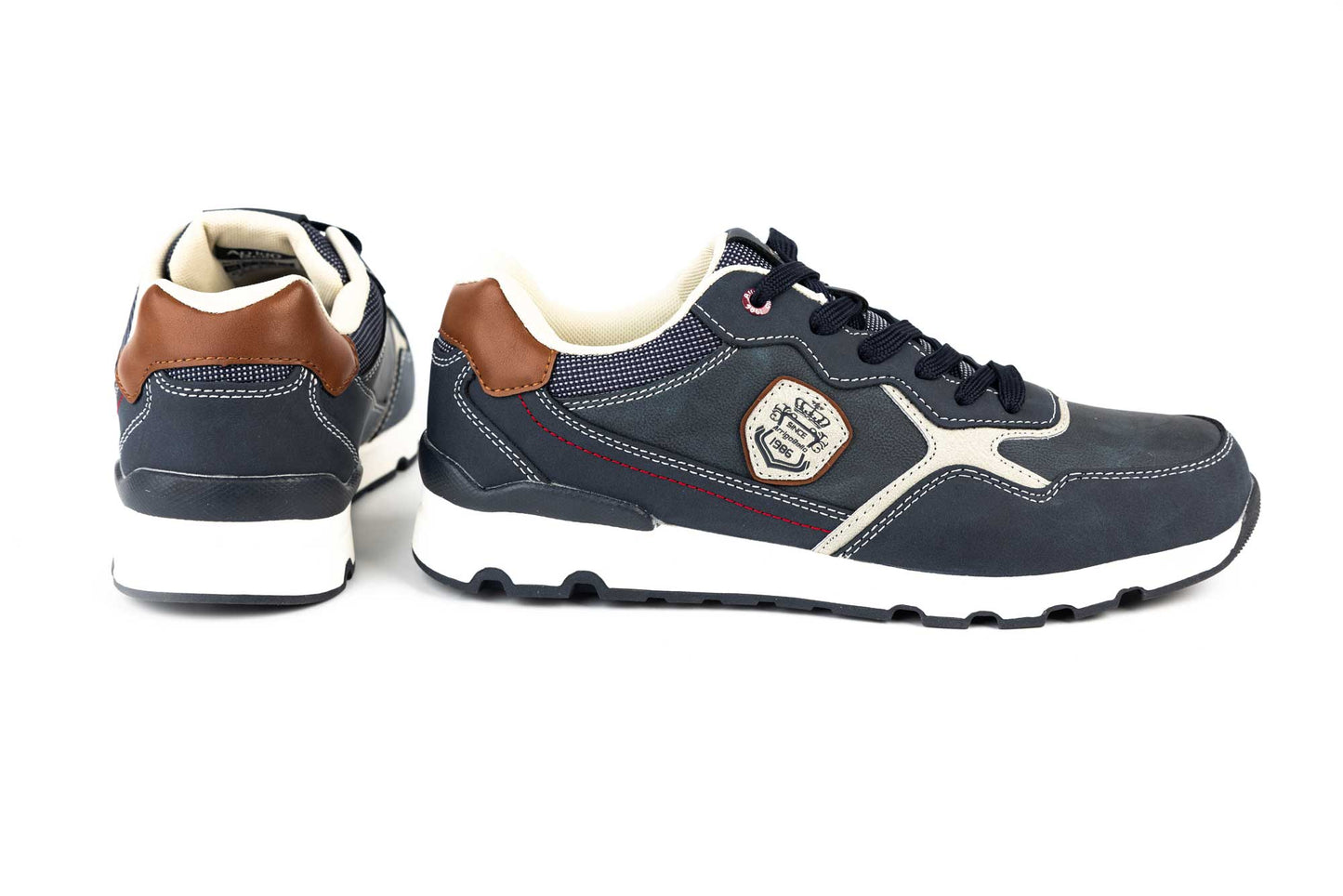 Men's eco-leather shoes ARRIGO BELLO 3573 Blue