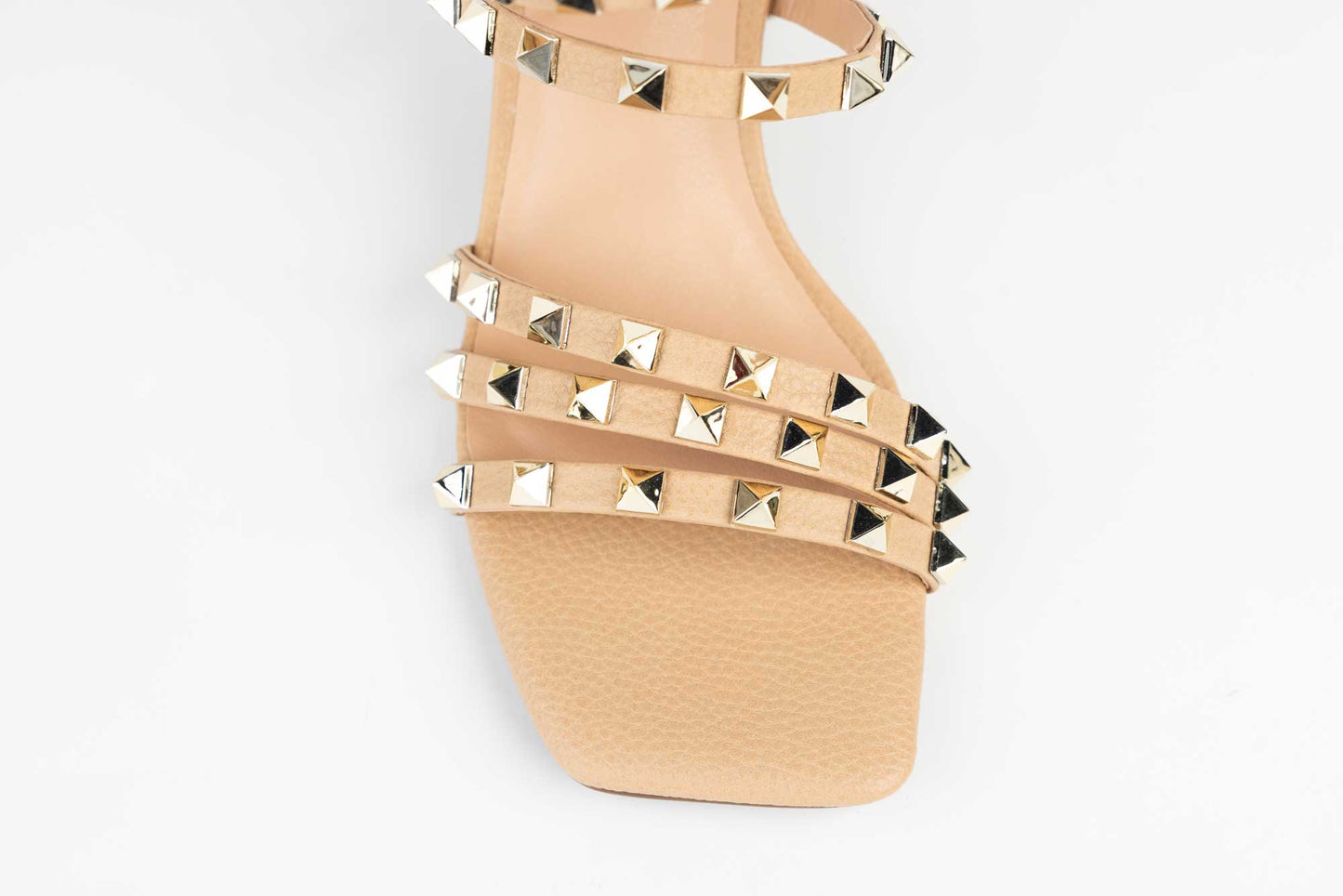 Women's eco-leather sandals MENBUR 792 Camel