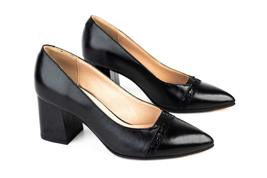 Pantofi dama piele naturala ANTONIO 13462 N box
