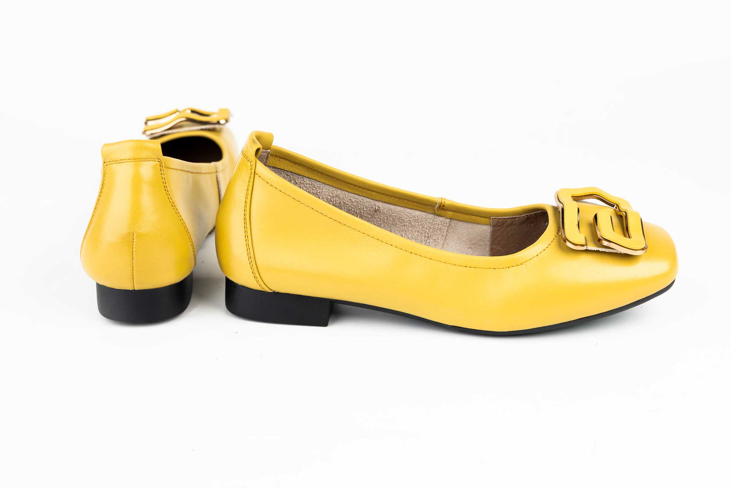 Pantofi dama piele naturala BETINA 3350 Yellow