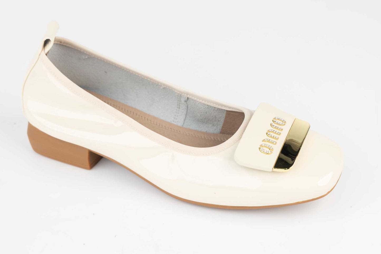 Women's genuine leather shoes BETINA 3950 Beige