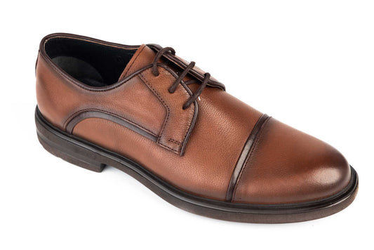 Pantofi barbati piele naturala JOHAN 1458 Maro