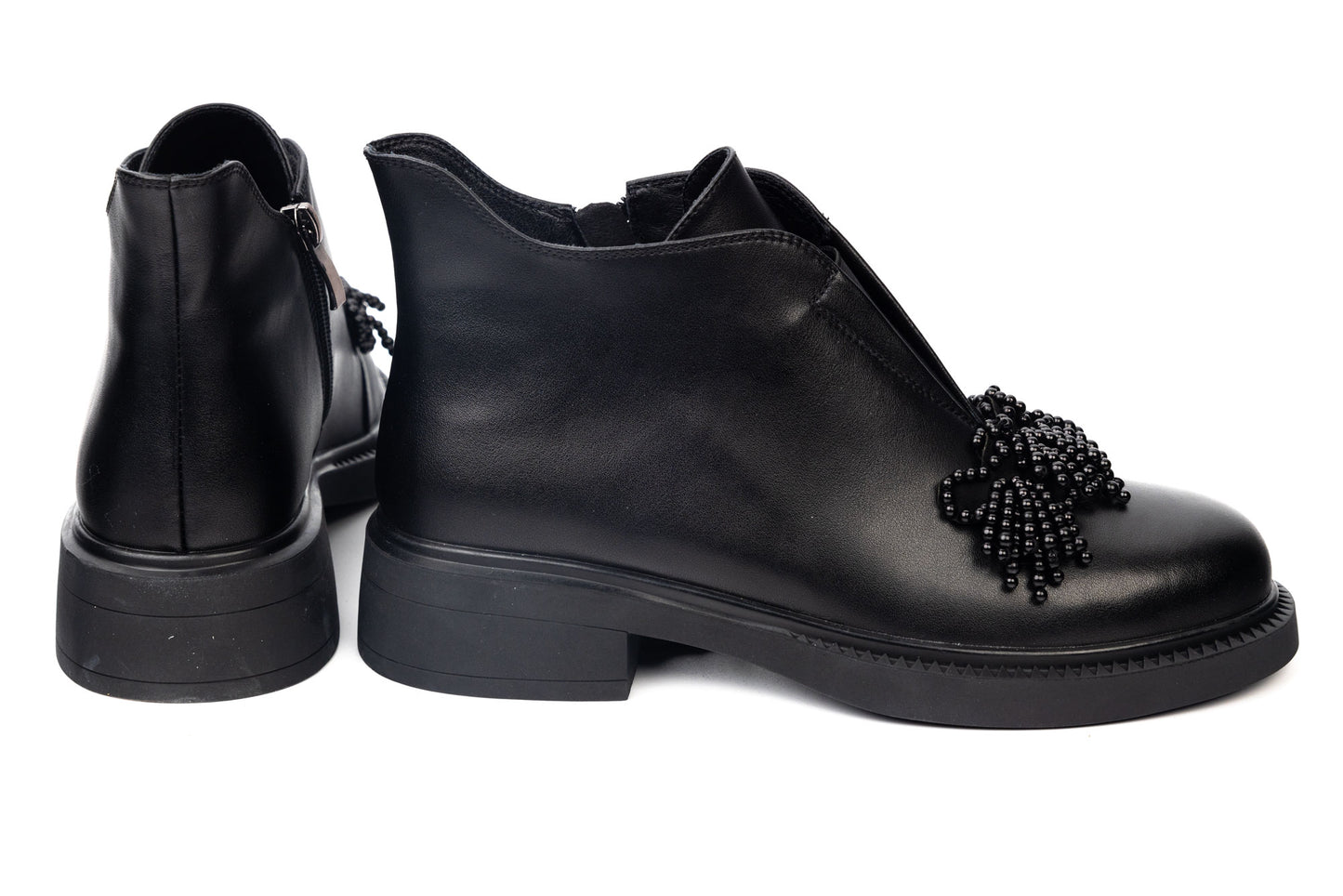 Women's genuine leather boots BETINA 241 N box